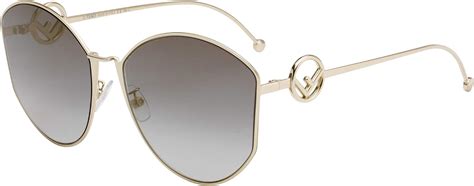 fendi ff 0335|FENDI Metal F is Fendi Sunglasses FF 0335/F/S Gold.